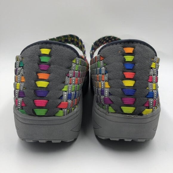 Corkus Women's Colorful Wedge Sandals Mary Janes Slip On Open Toe Beth Size 10 - Picture 9 of 14